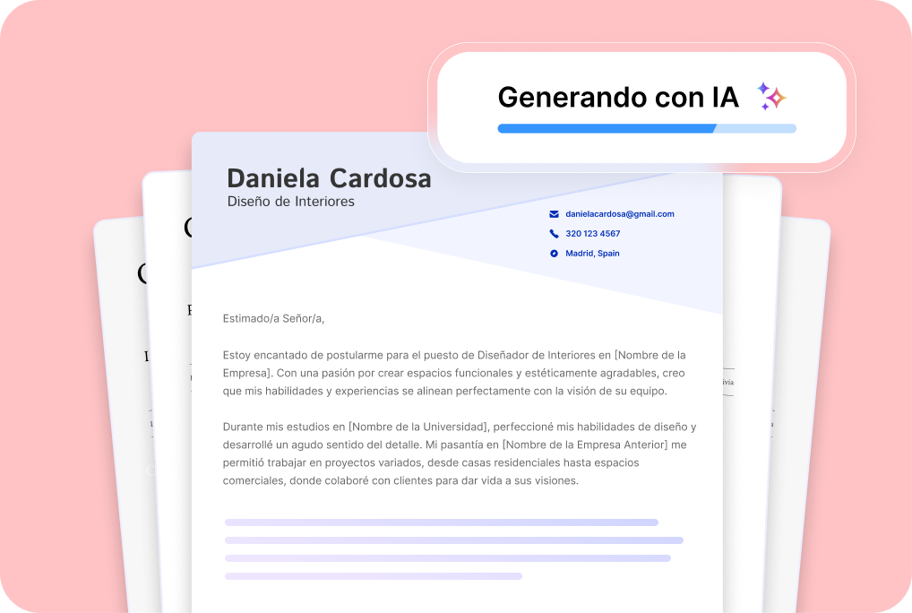 Escribir una carta de presentación personalizada y destacada, hecho fácil