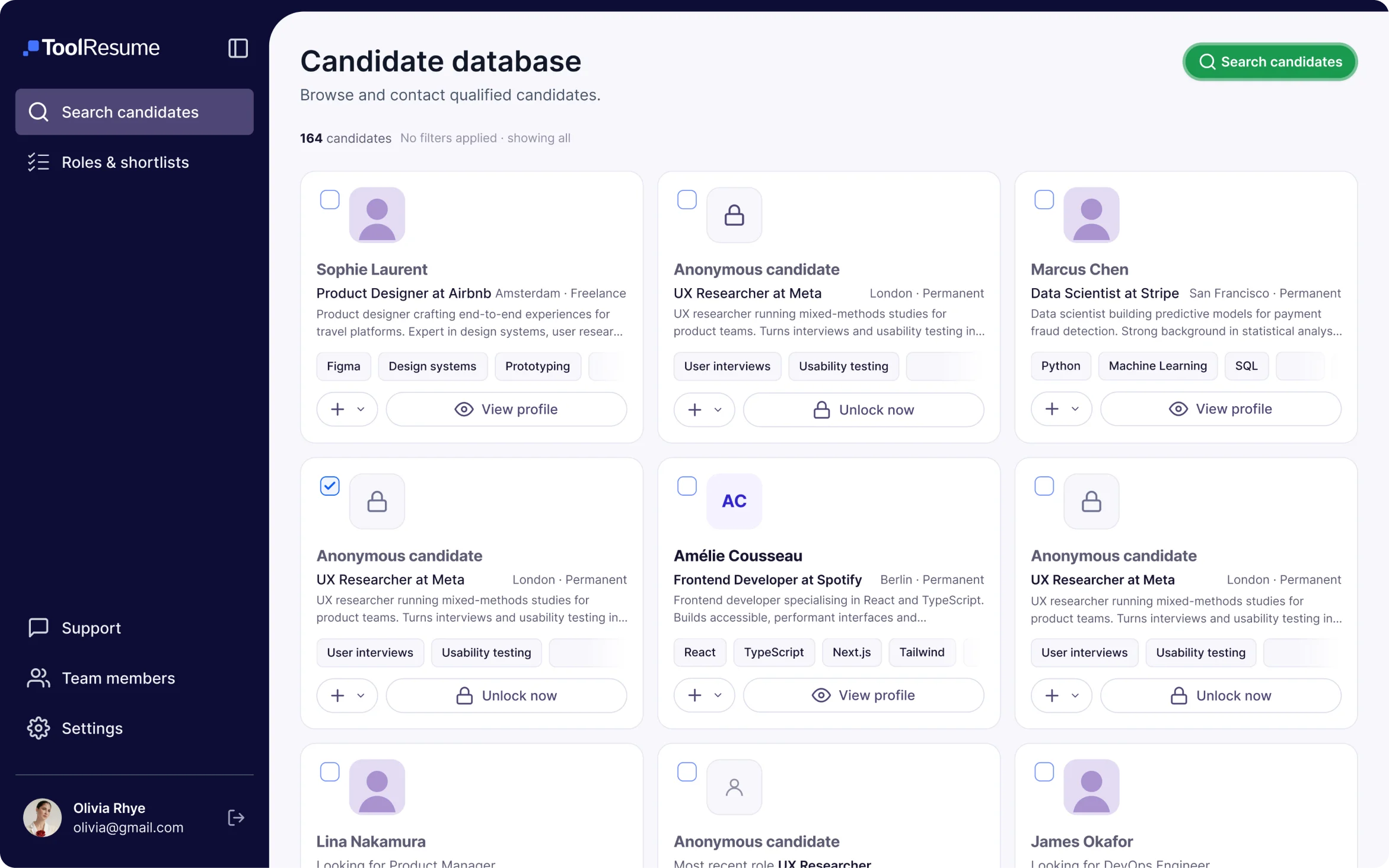 Encuentra candidatos realmente listos para un cambio